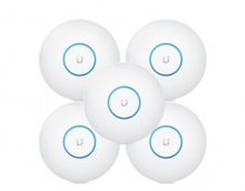 Ubiquiti UniFi AP AC UAP-AC-Lite αναμεταδότης Wi-Fi 2,4& 5 GHz, 183m συσκευασία 5 τεμαχίων